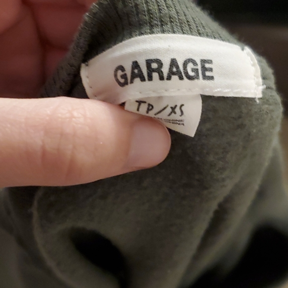 Green Garage Sweater - Picture 4 of 4